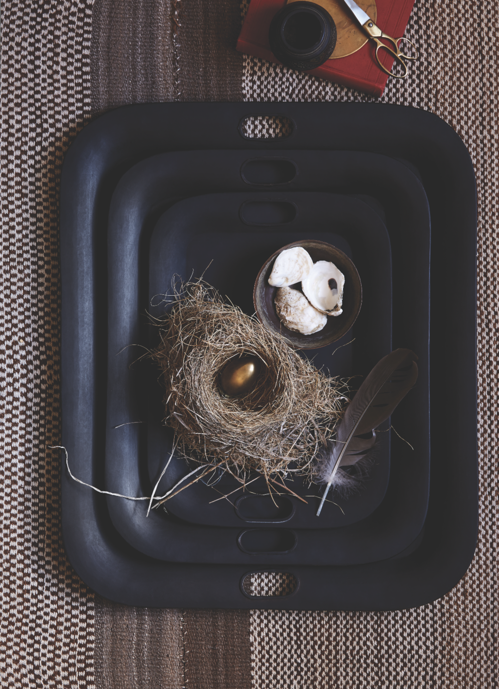 Toleware Nesting Trays