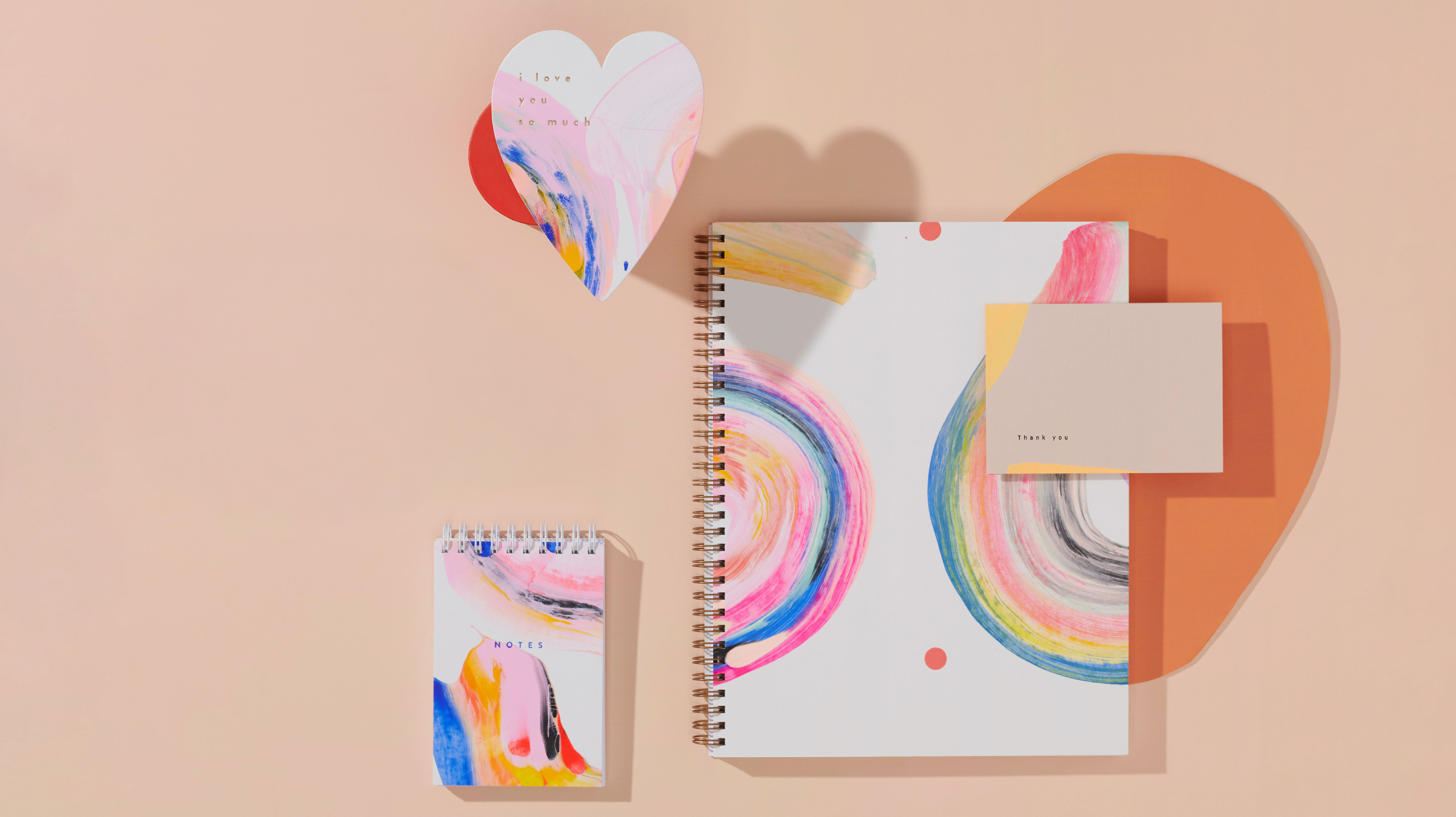   MOGLEA  HAND-PAINTED STATIONARY 