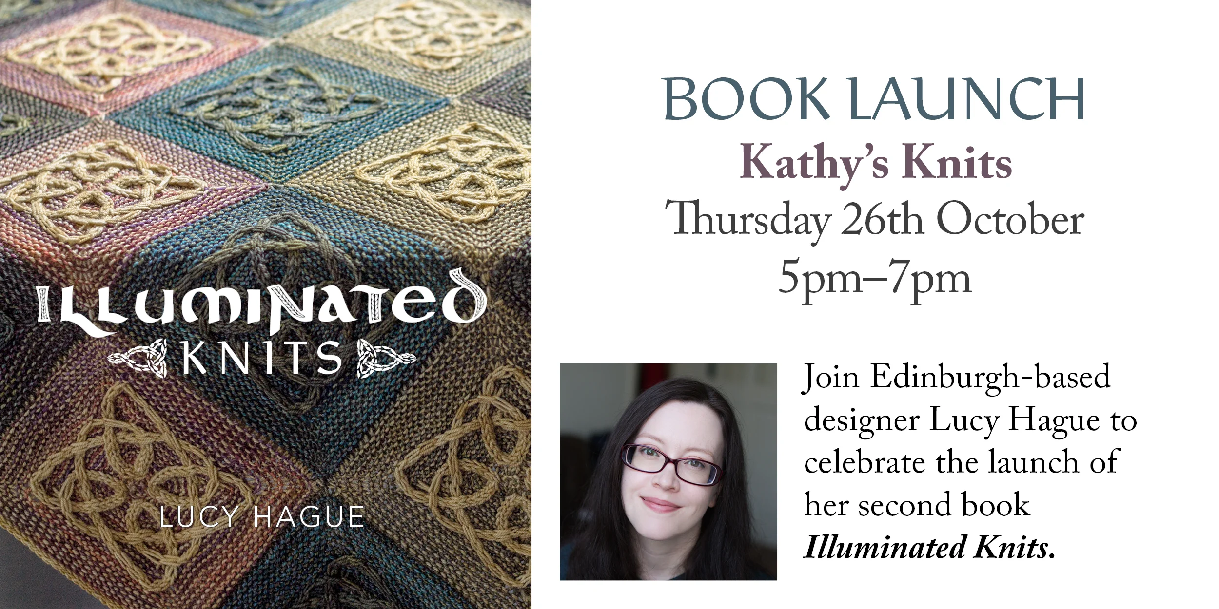 Illuminated Knits book launch!