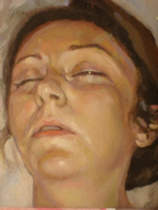 Self-Portrait Sleeping
