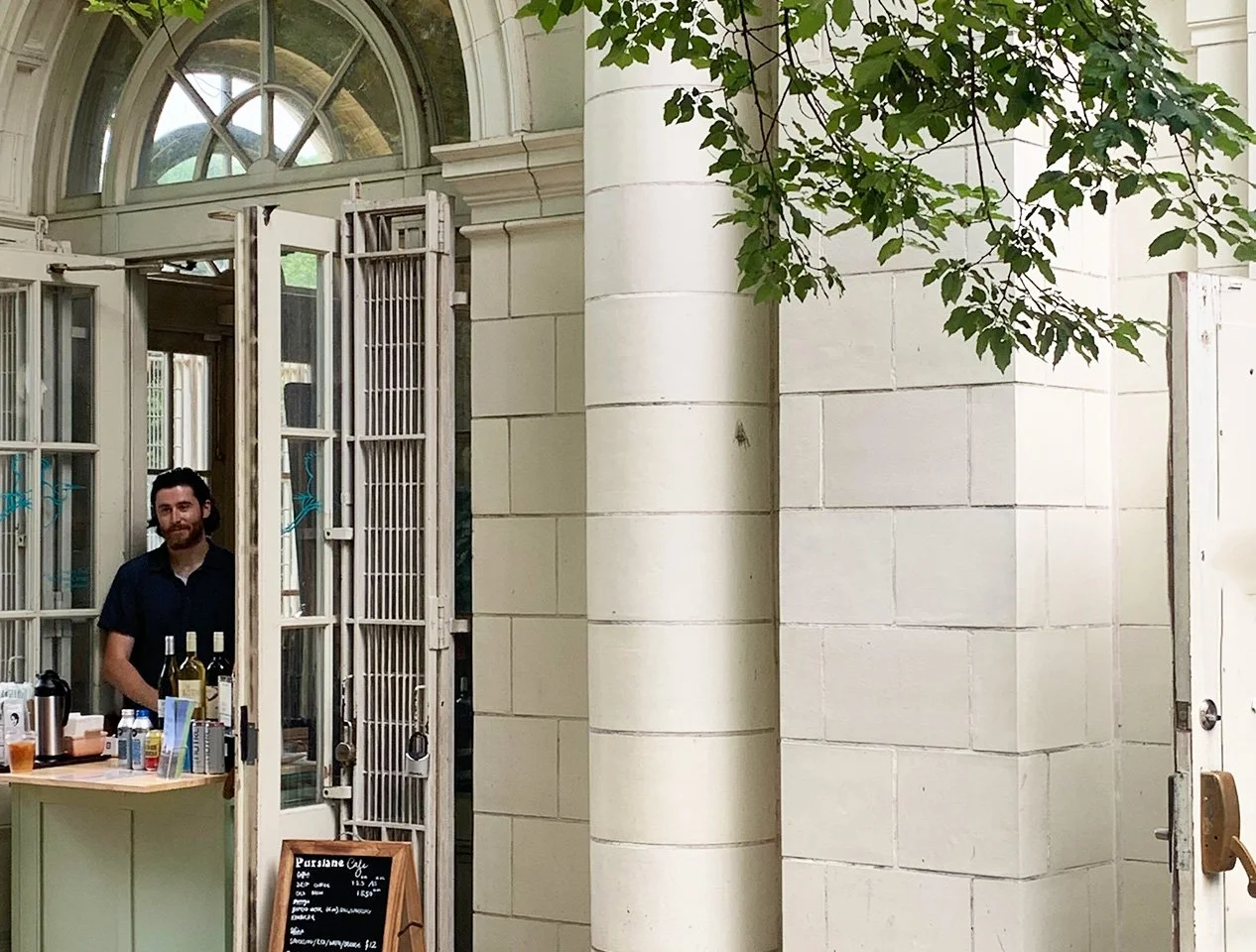 summer cafe in prospect park boathouse seasonal sustainable food and coffee beer and wine counter service