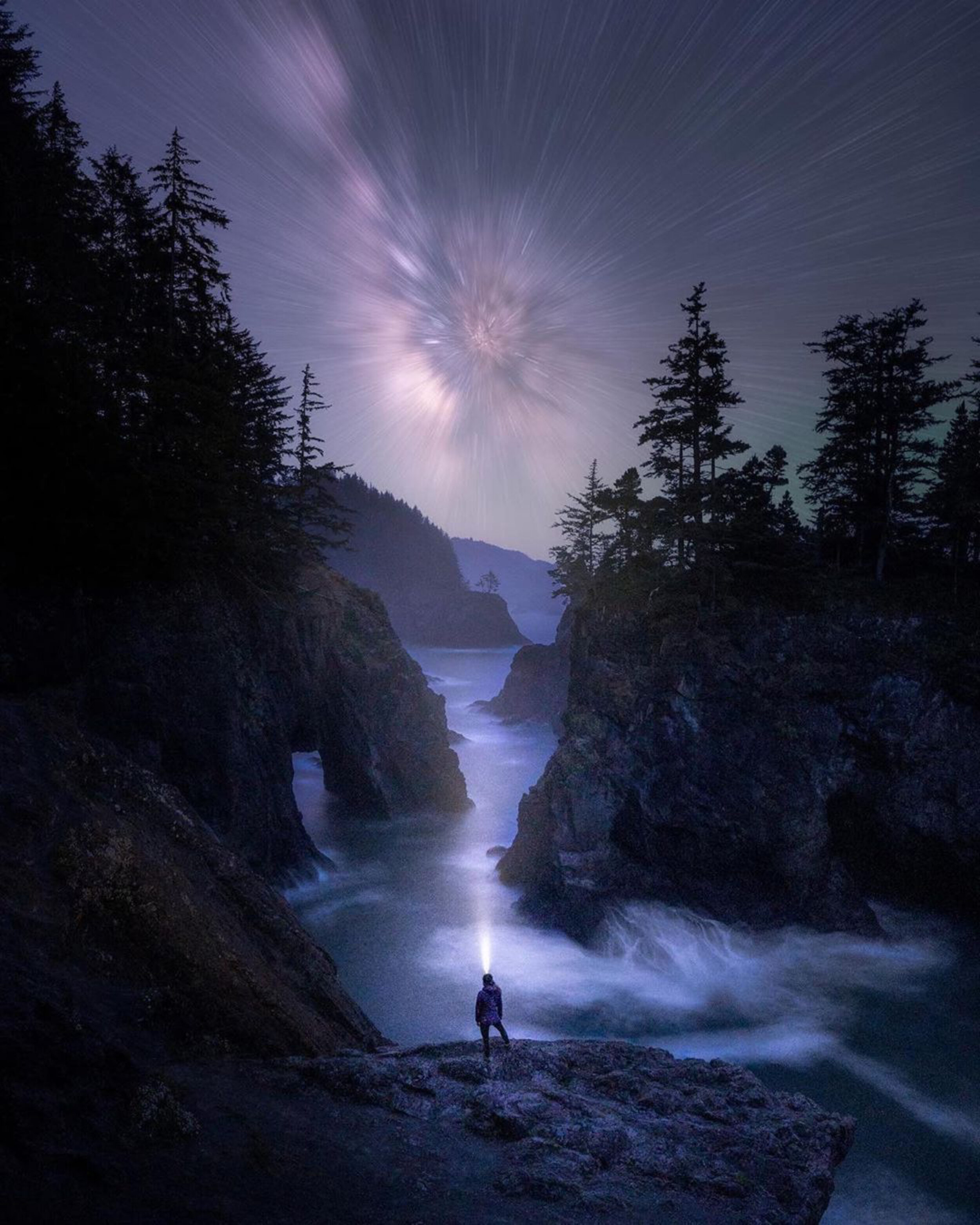 Oregon Coast Milky Way by Photography Workshop Student