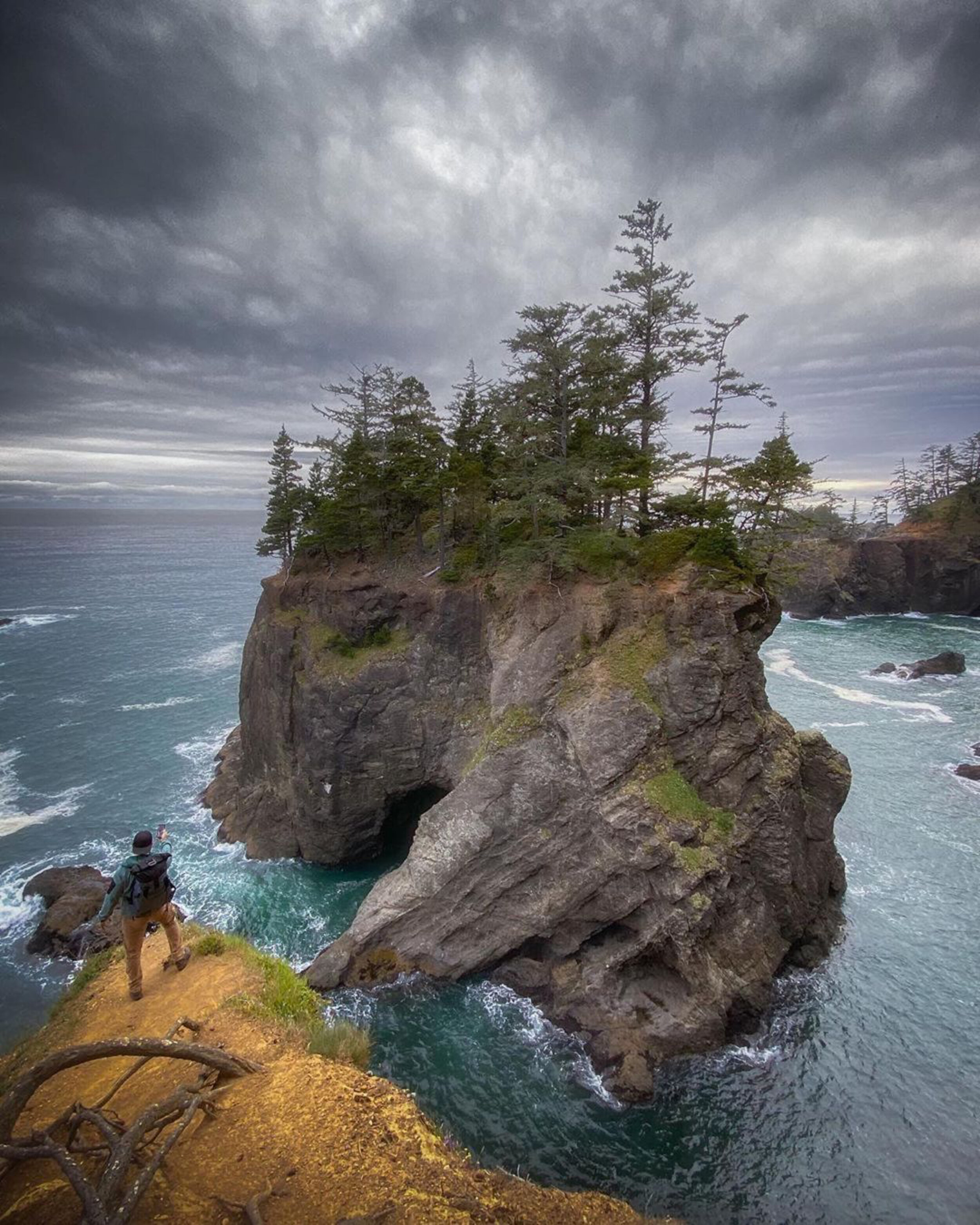 Oregon Coast Sea Haystacks by Photography Workshop Student