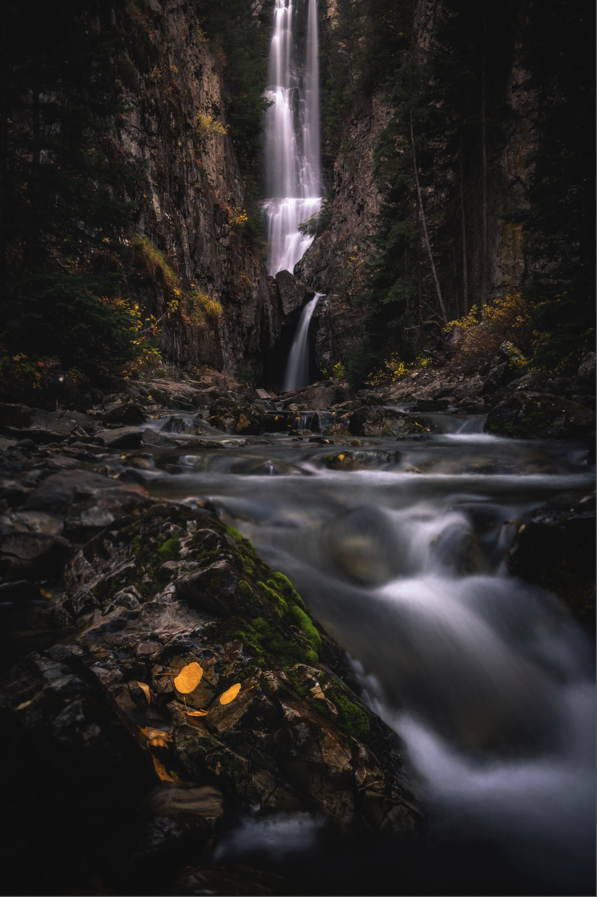 Colorado Waterfall Fall Colors Focus Stacked Ryan Oswald Photography.PNG