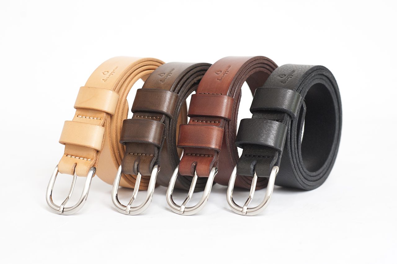 Disappear Leather Belts Colors