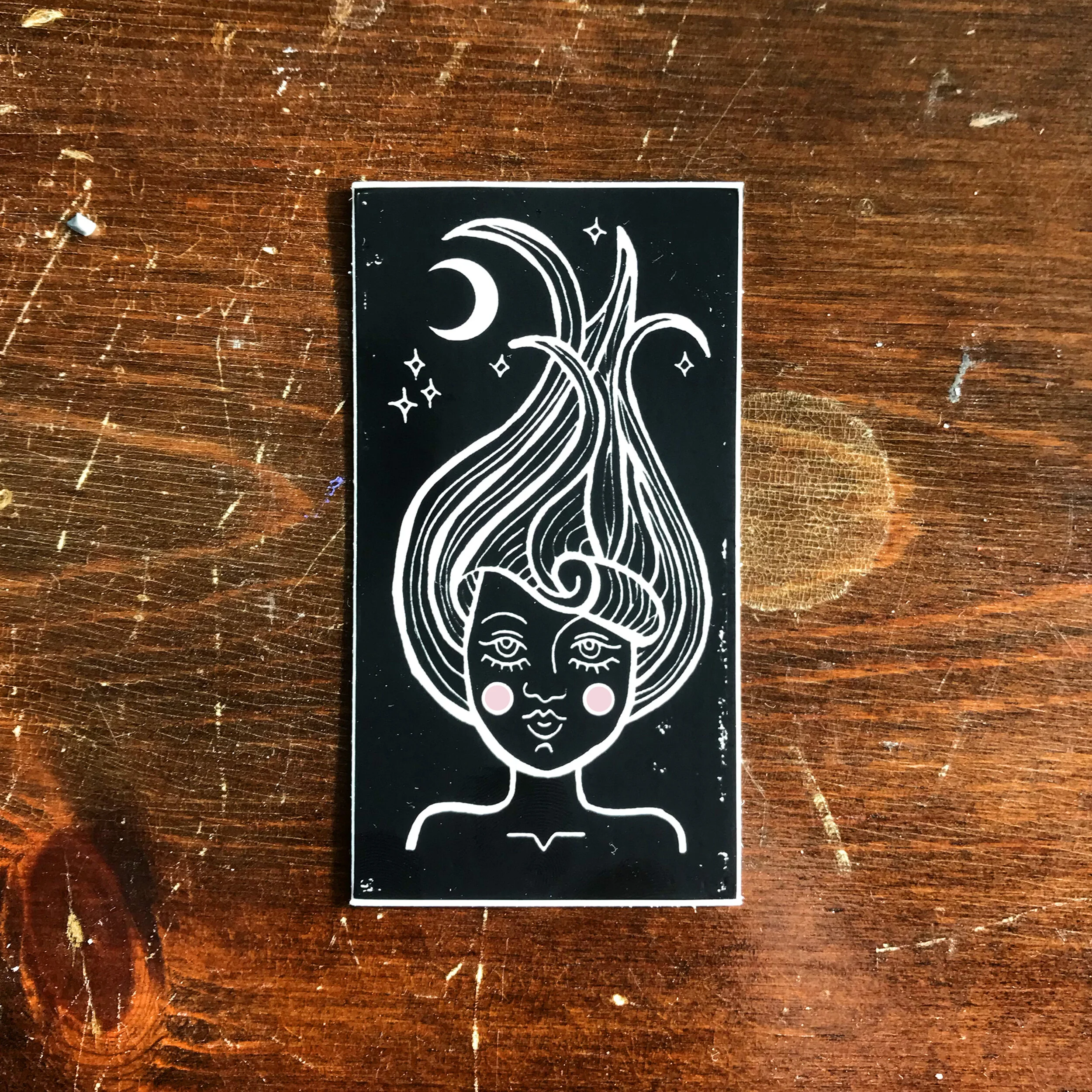 PULLING TOWARDS THE STARS – STICKER