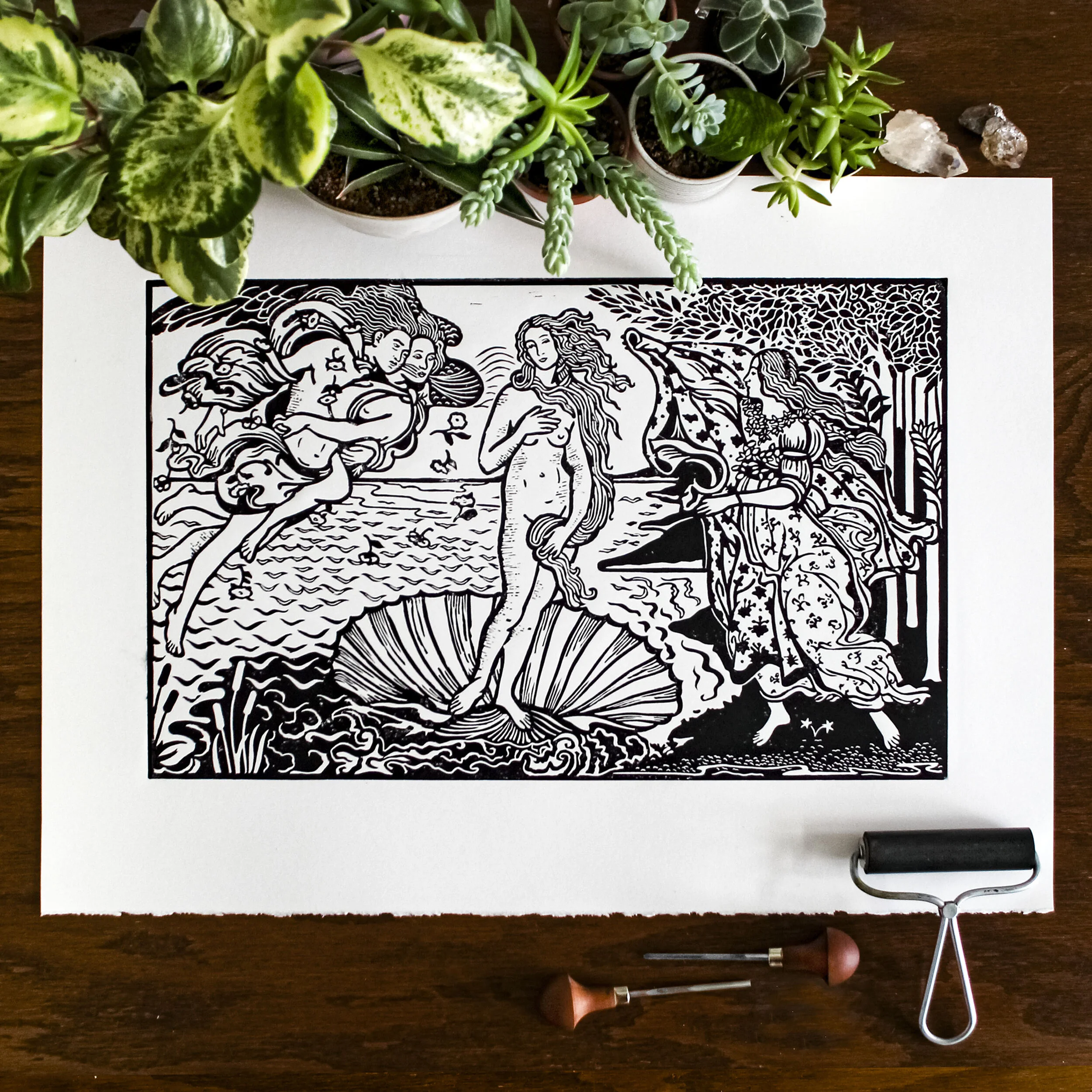 THE BIRTH OF VENUS