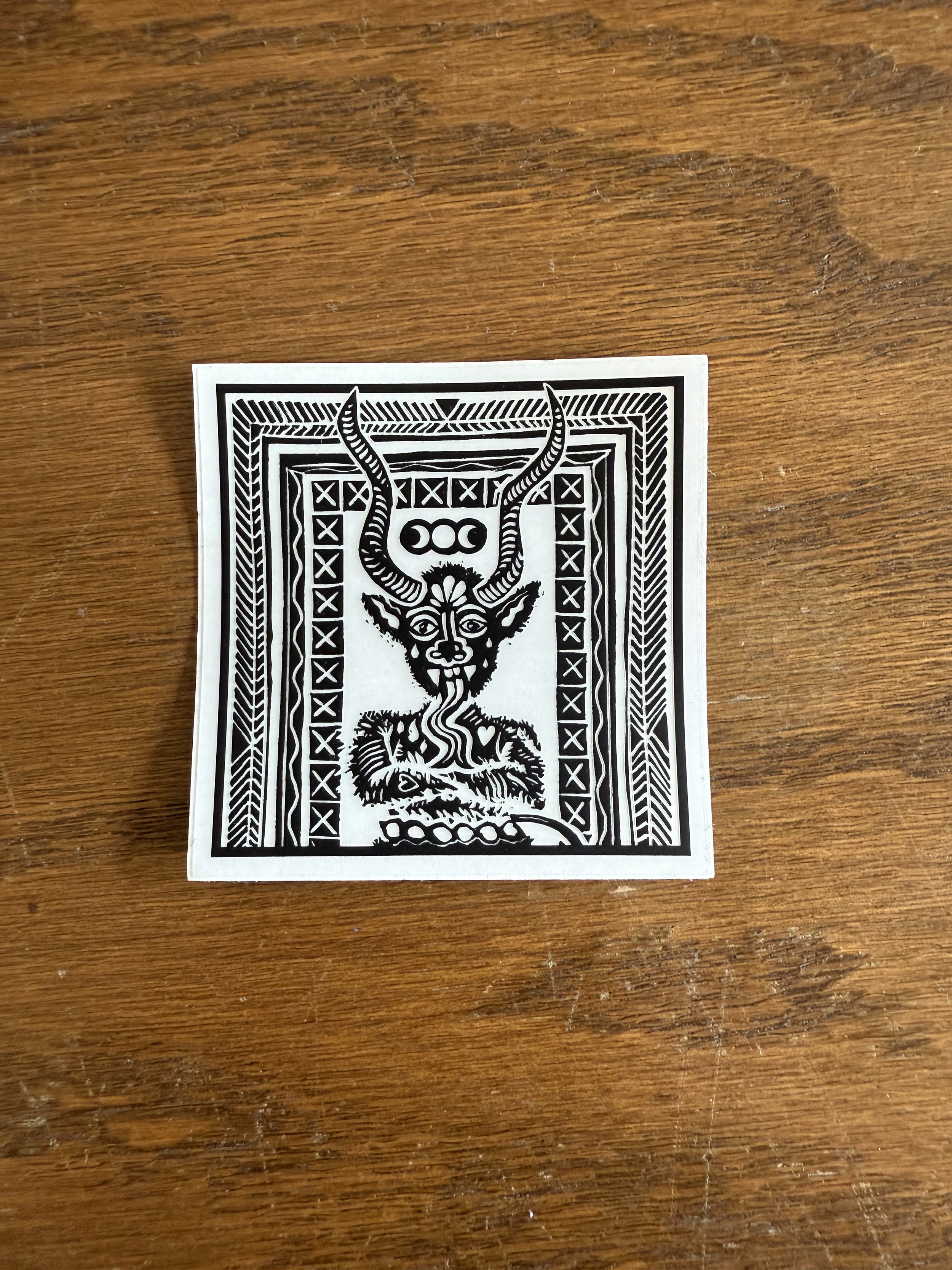 KRAMPUS – STICKER