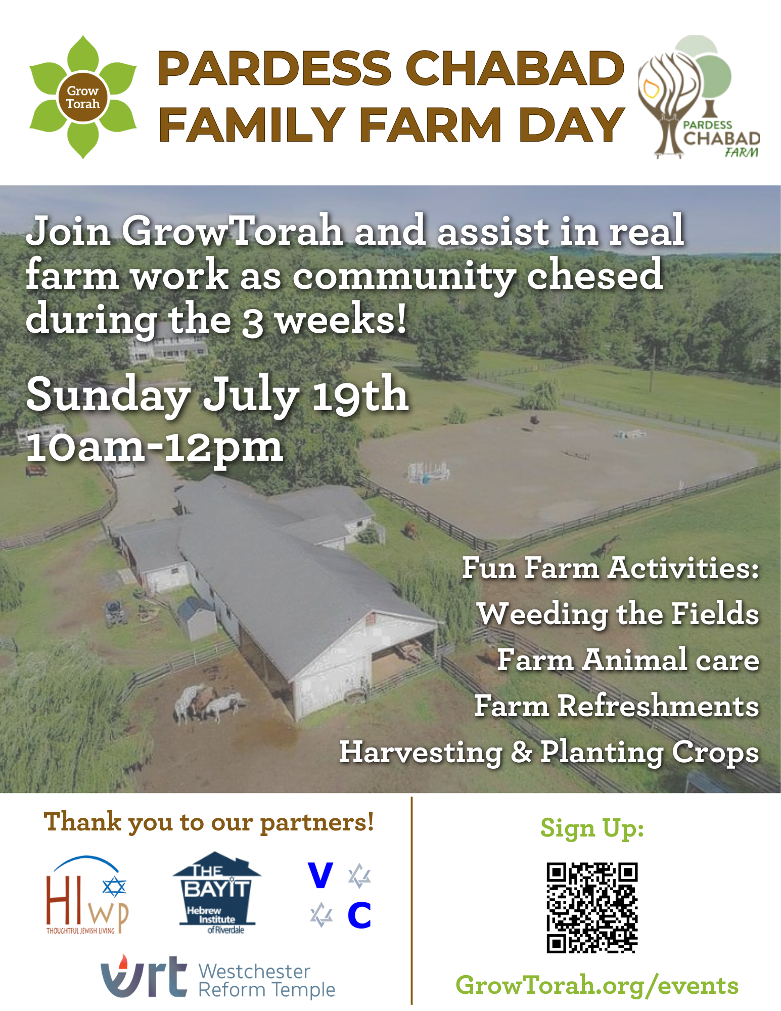 Pardess Chabad Family Farm Day