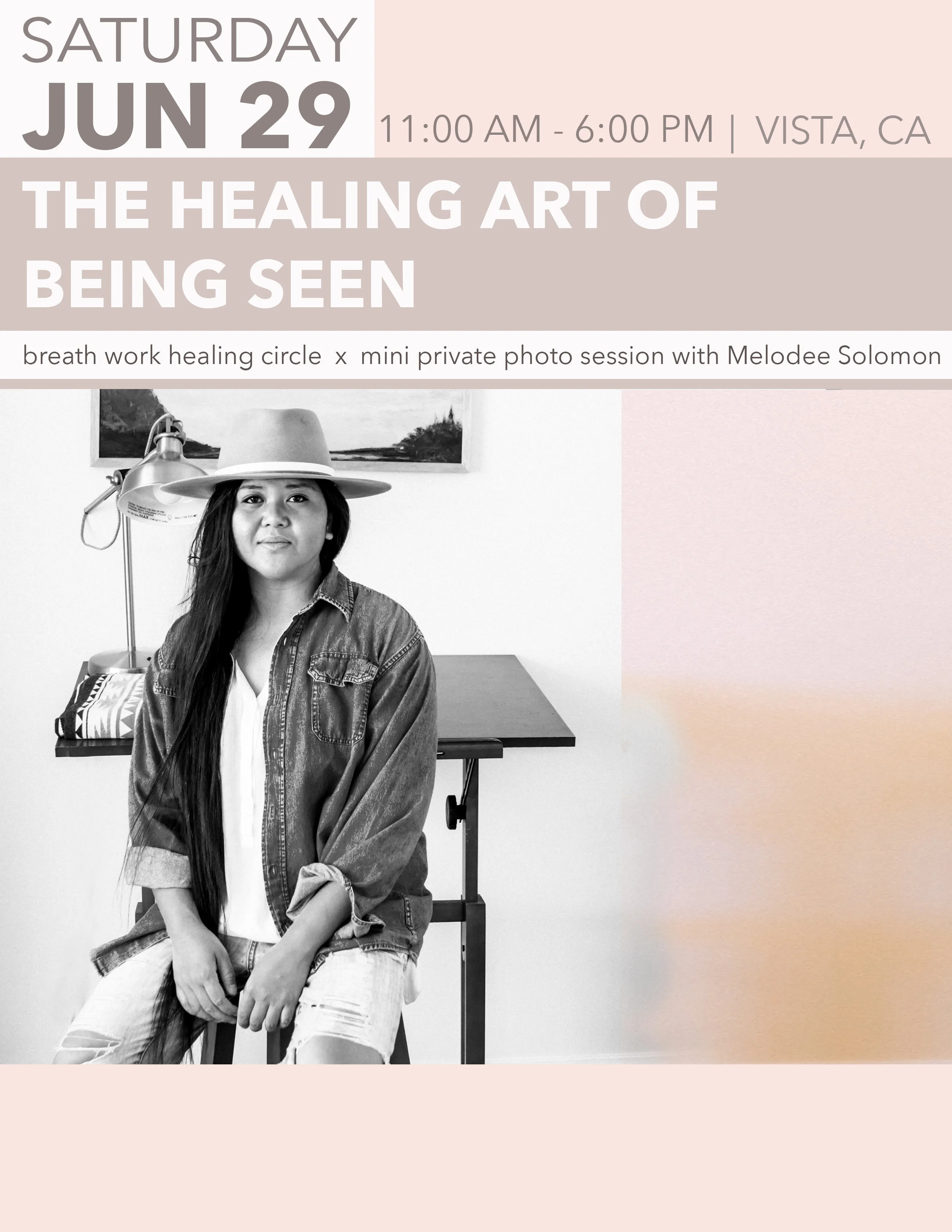 The Healing Art of Being Seen - Vista, CA