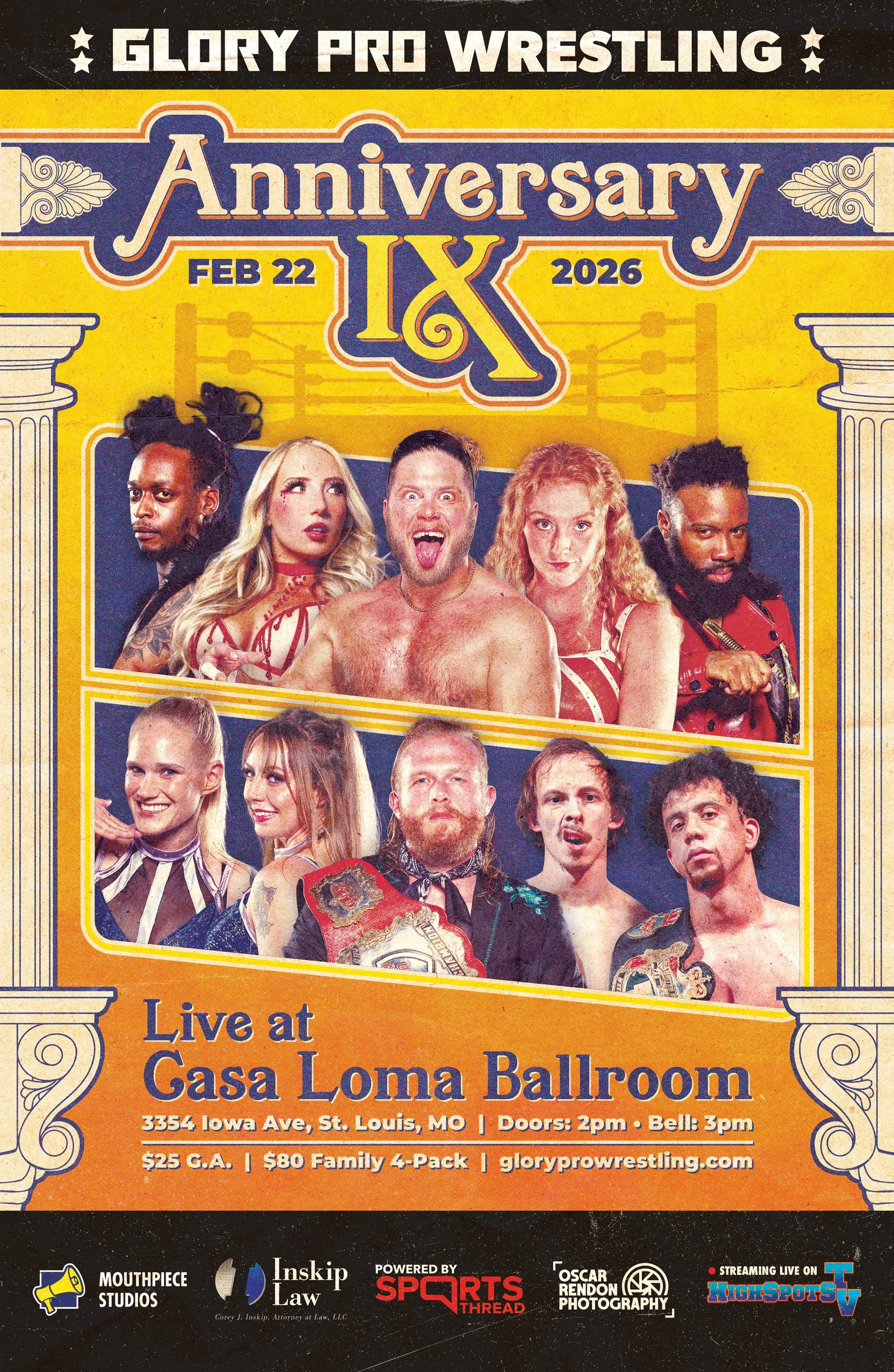 Glory Pro Wrestling: Anniversary IX