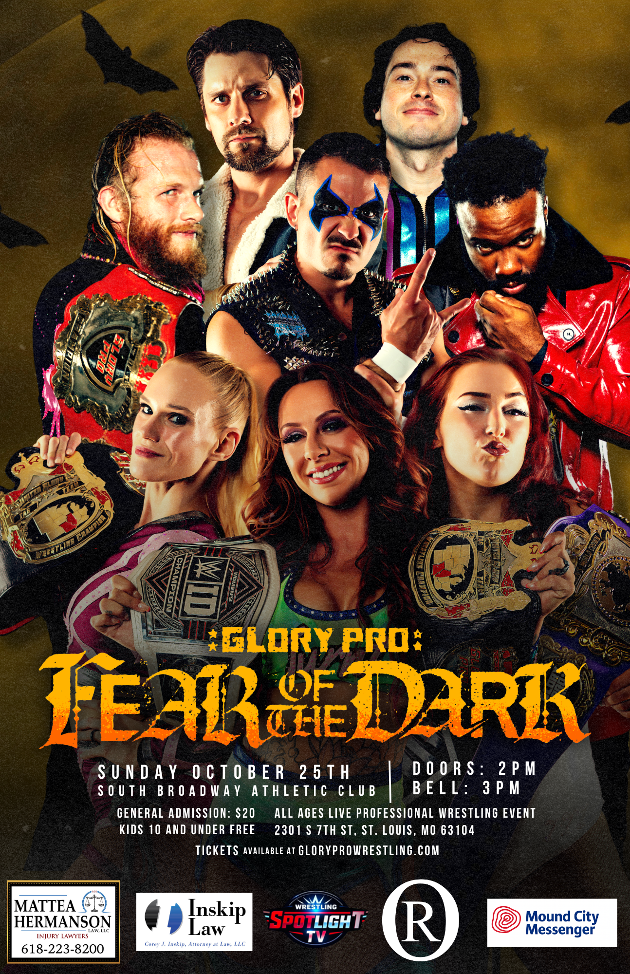 Glory Pro Wrestling: Fear of the Dark