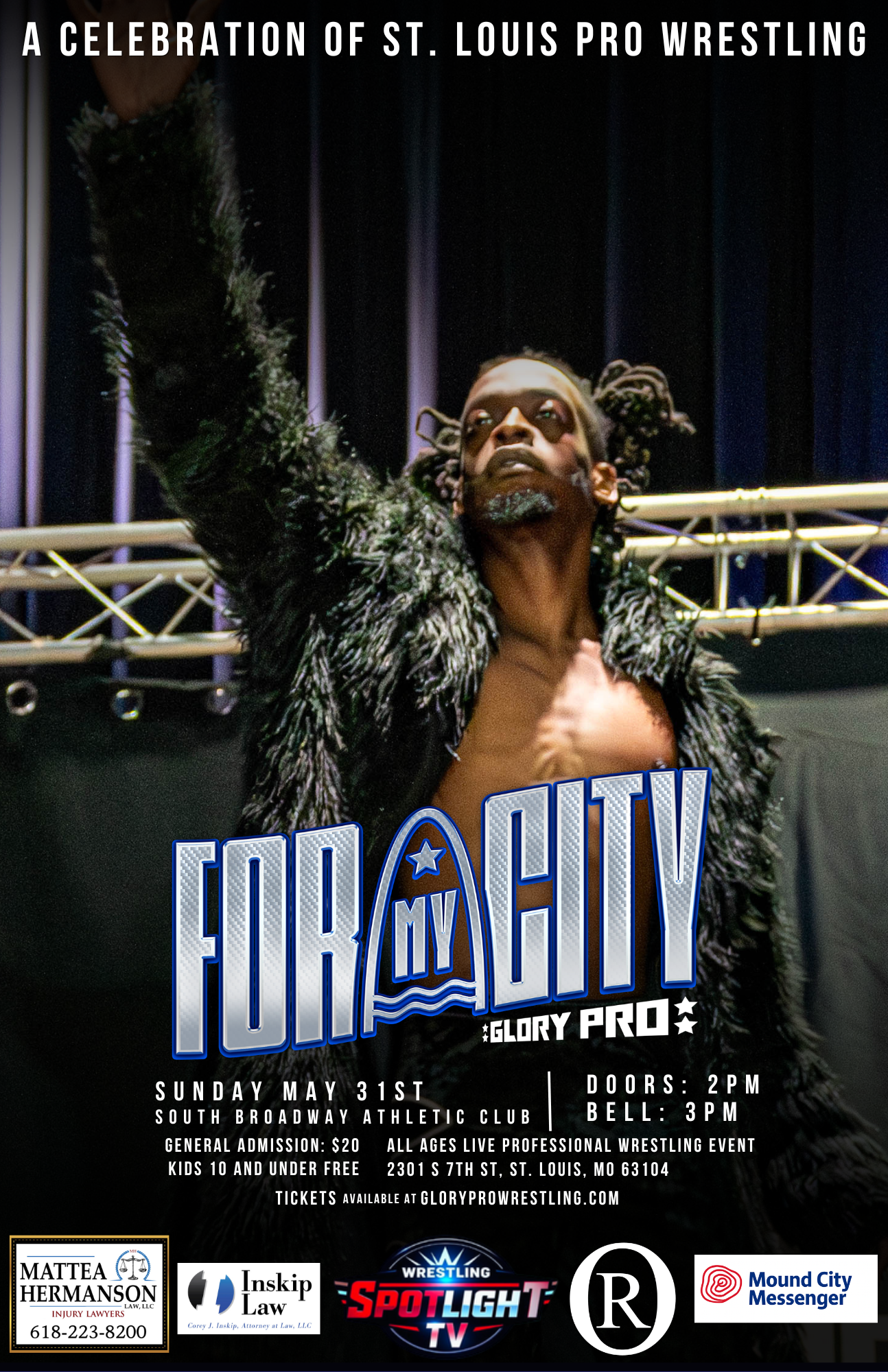 For My City 5/31/26 Tickets