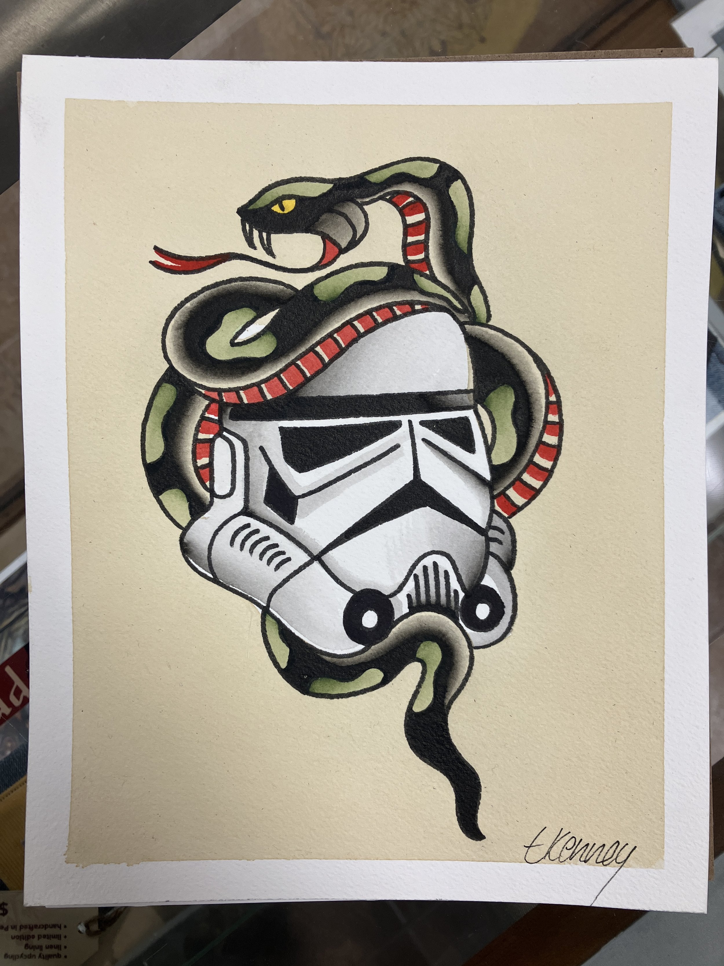 Black Moth Tattoo and Gallery