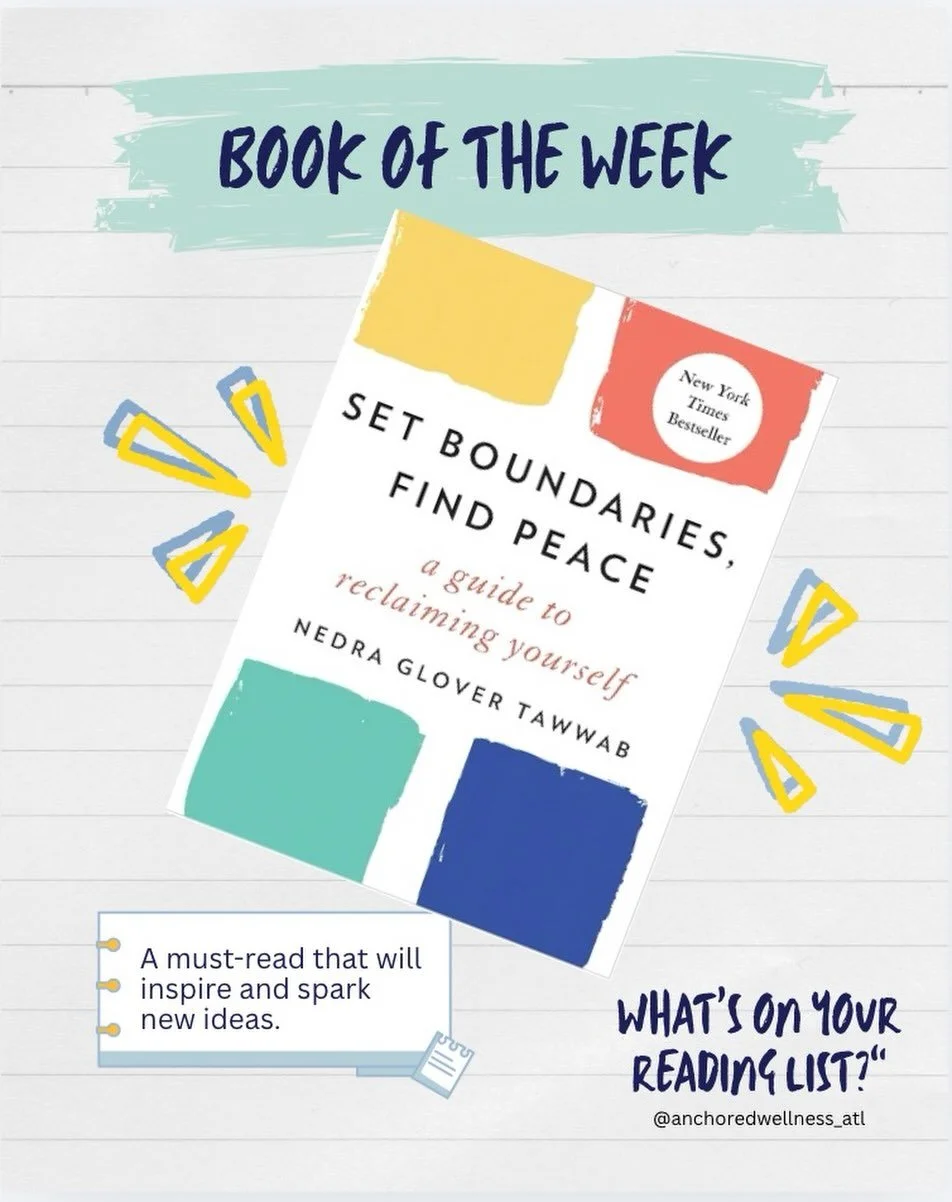 Book of the Week: *Set Boundaries, Find Peace* by Nedra Glover Tawwab

Summer time is the perfect time to catch up on some good reading! Burnout. Resentment. Emotional exhaustion. Sometimes the issue isn&rsquo;t that you care too much, it&rsquo;s tha