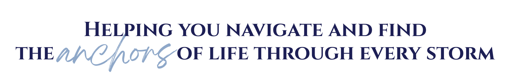 Anchored Wellness & Psychotherapy