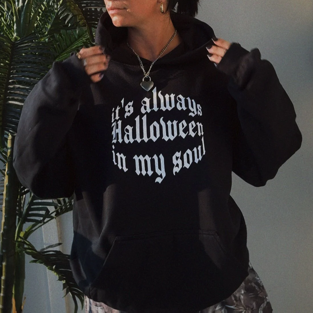 HALLOWEEN HOODIE (BLACKOUT)