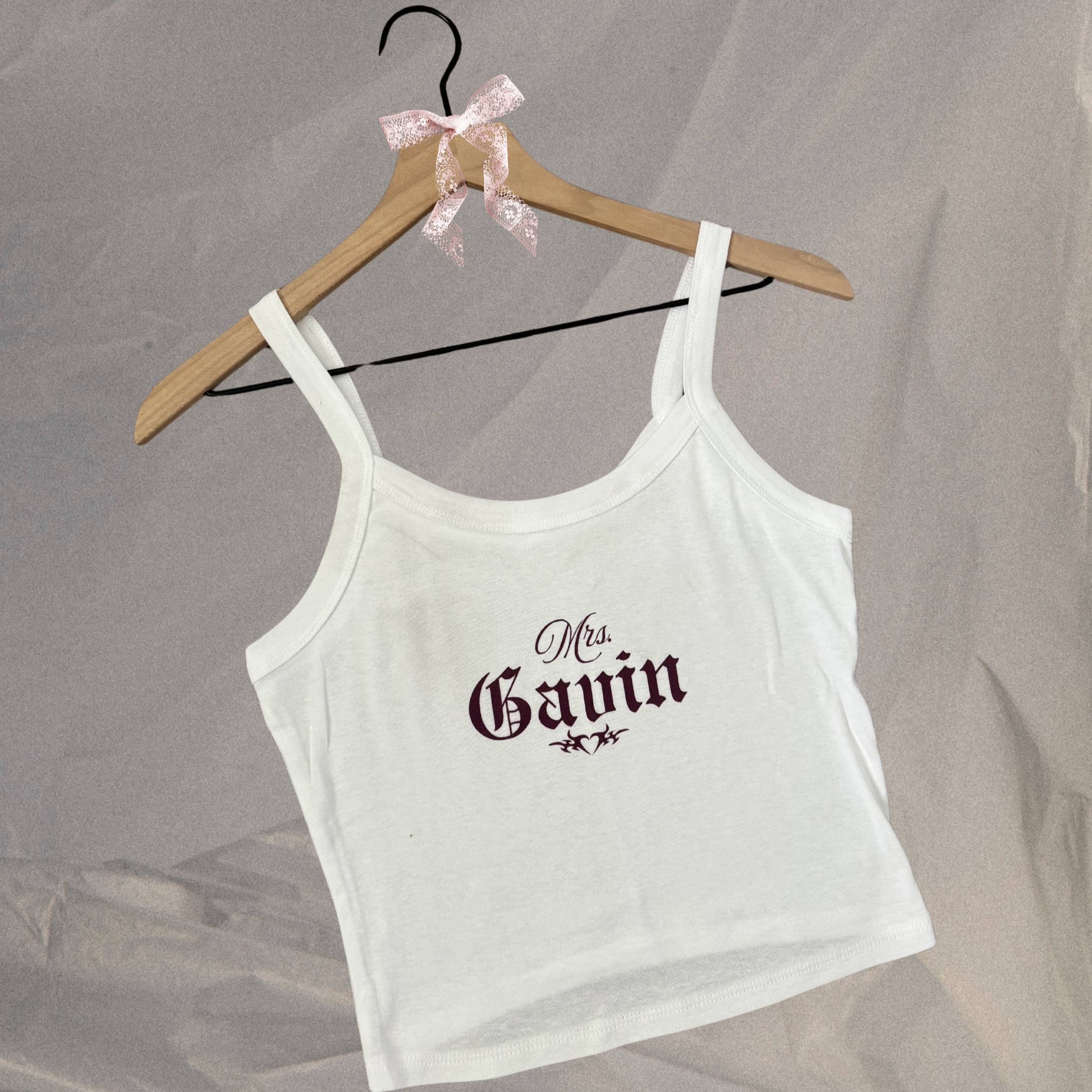 MRS. CUSTOM TANK  (CLOUD OR CHERRY)