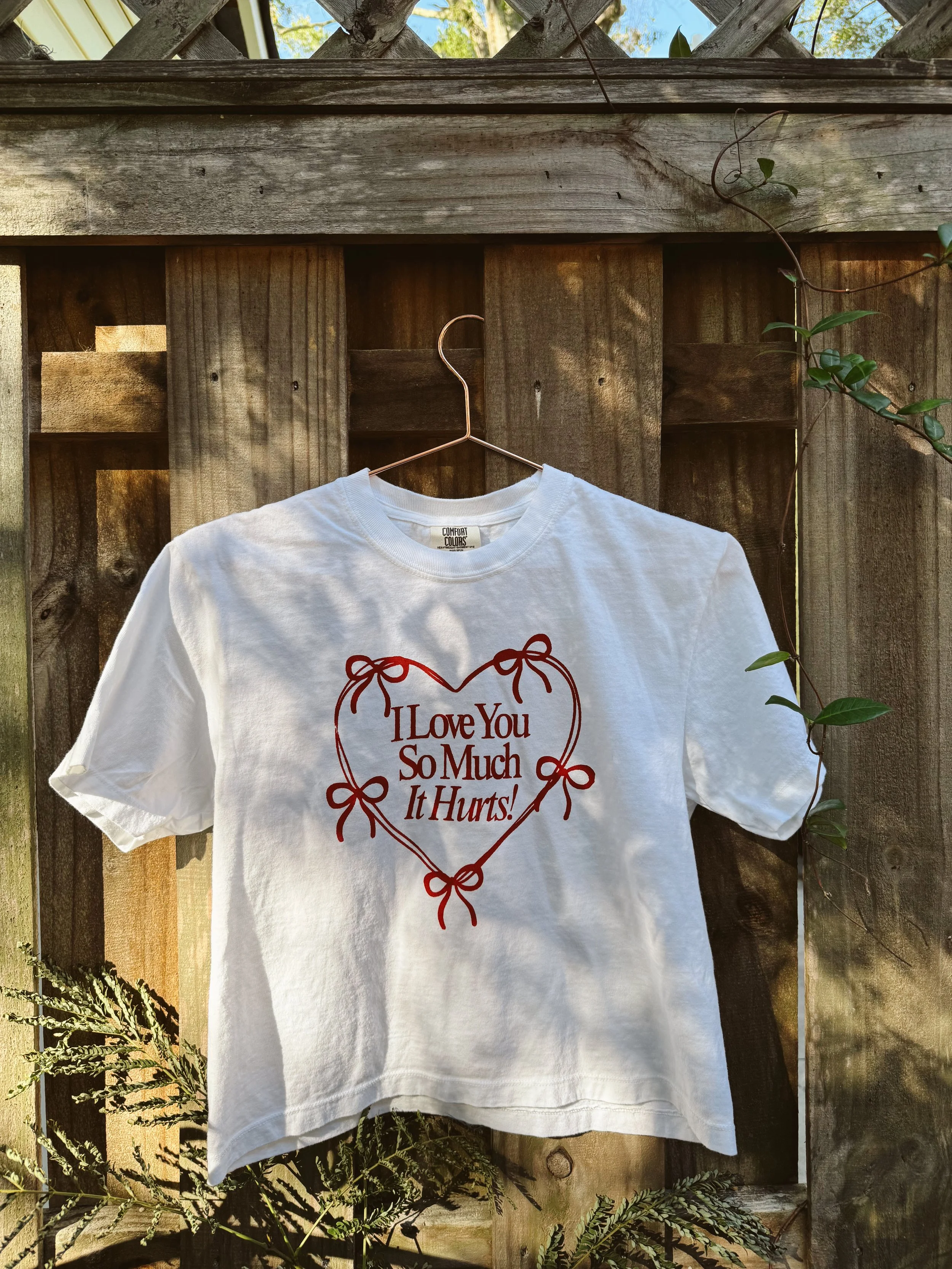 ILYSMIH BOXY TEE (MARSHMELLOW)