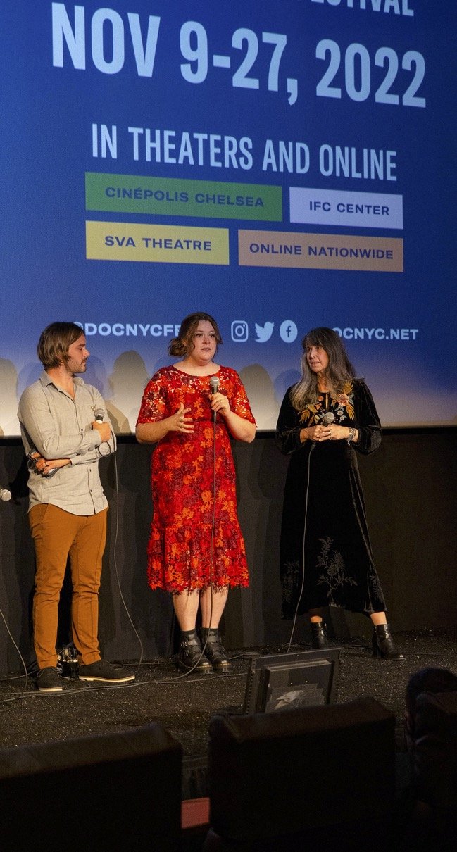 Doc NYC Film Fest, Tess, Honey and Director Al Hicks.jpg