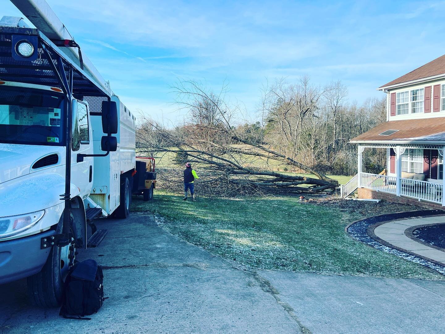 First tree I&rsquo;ve cut down since Tanner&rsquo;s diagnosis. There is no Cragg and Son without the son. I know we will get through this, but damn it&rsquo;s going to be a fight. The best job in the world is being a father, the hardest job in the wo