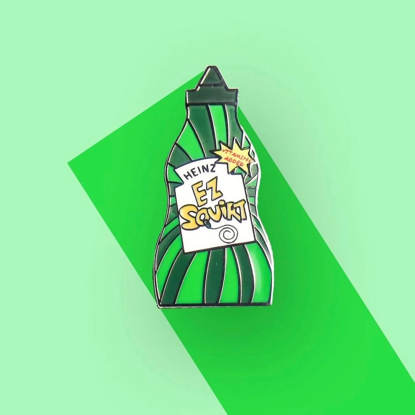 EZ Squirt Ketchup Enamel Pin