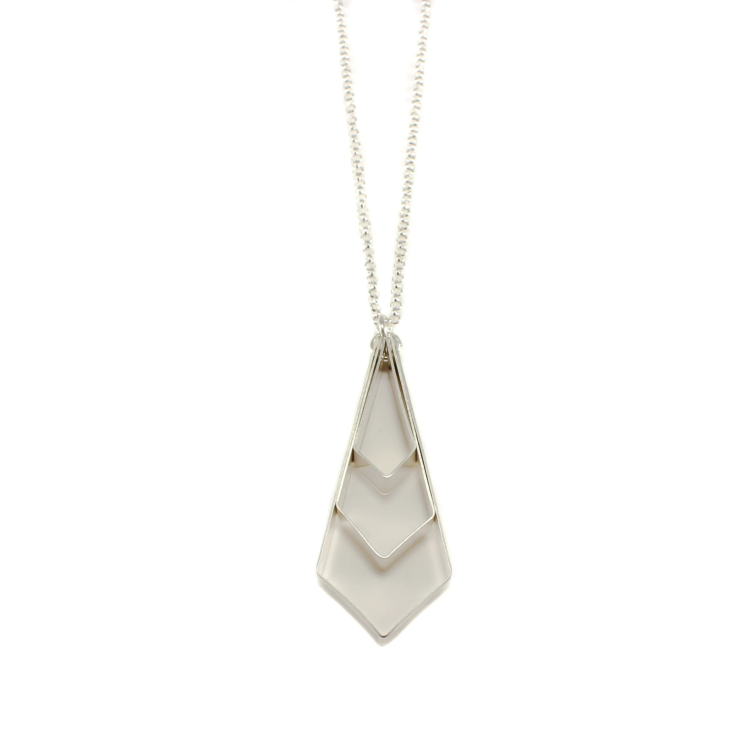 Angle Cascade Necklace - Small