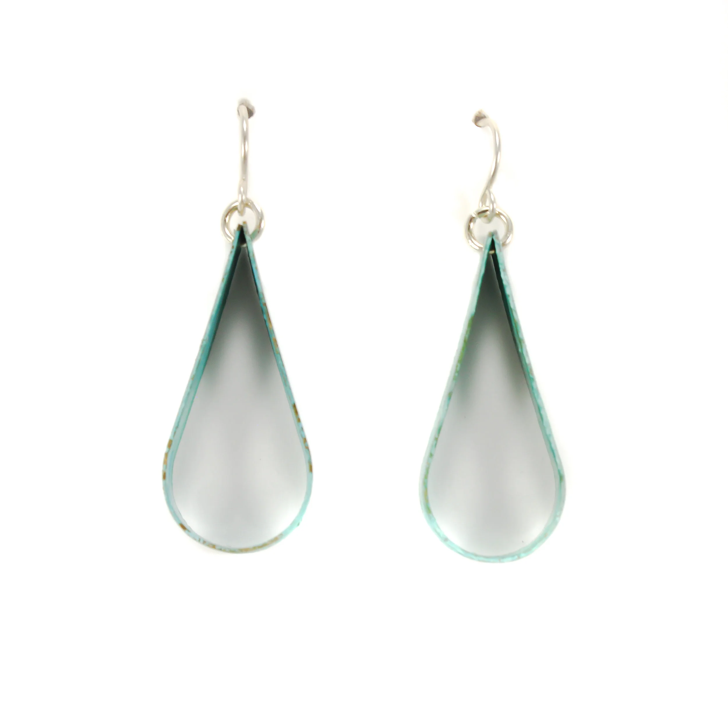Round Simple Drop Earrings