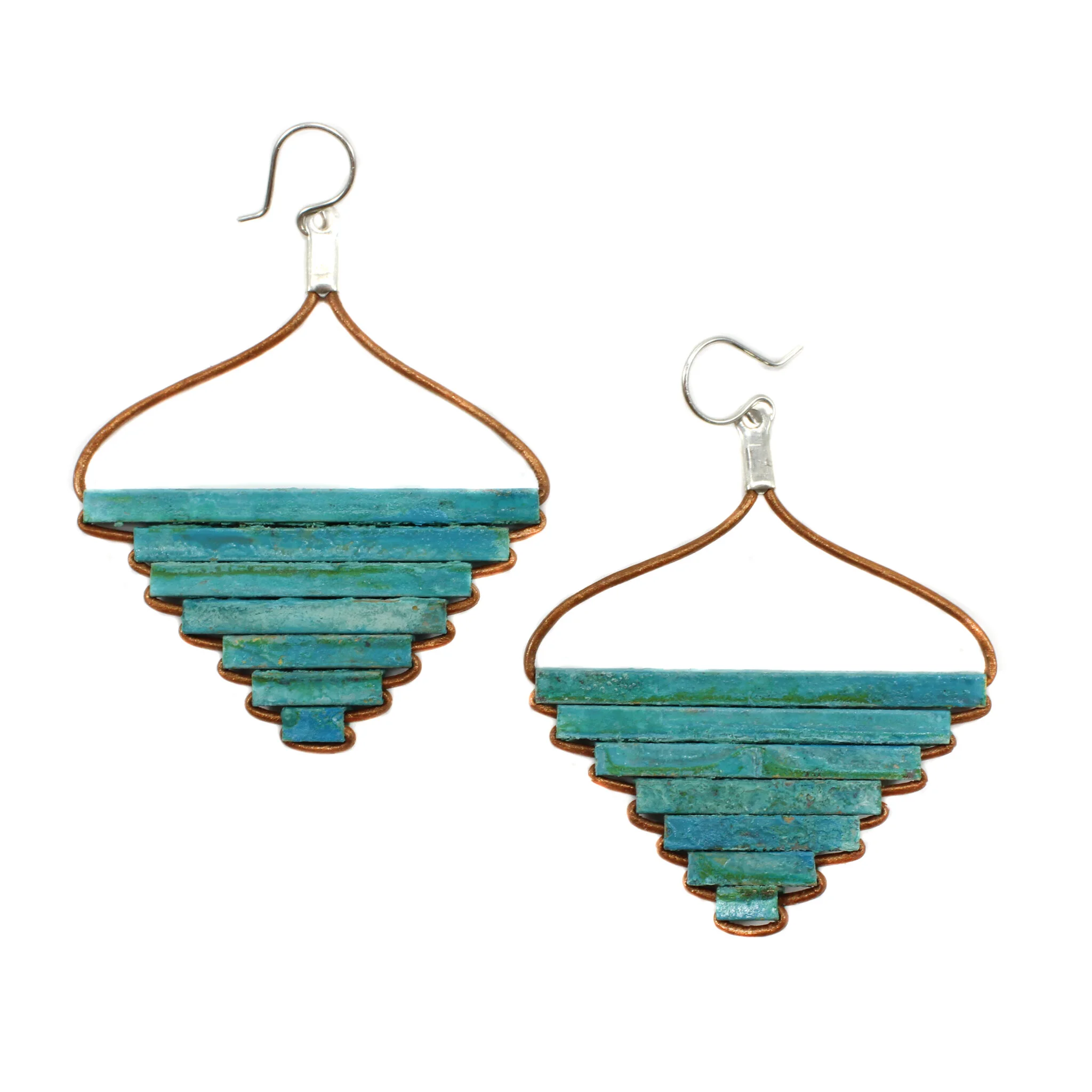 Pyramid Earrings - Large