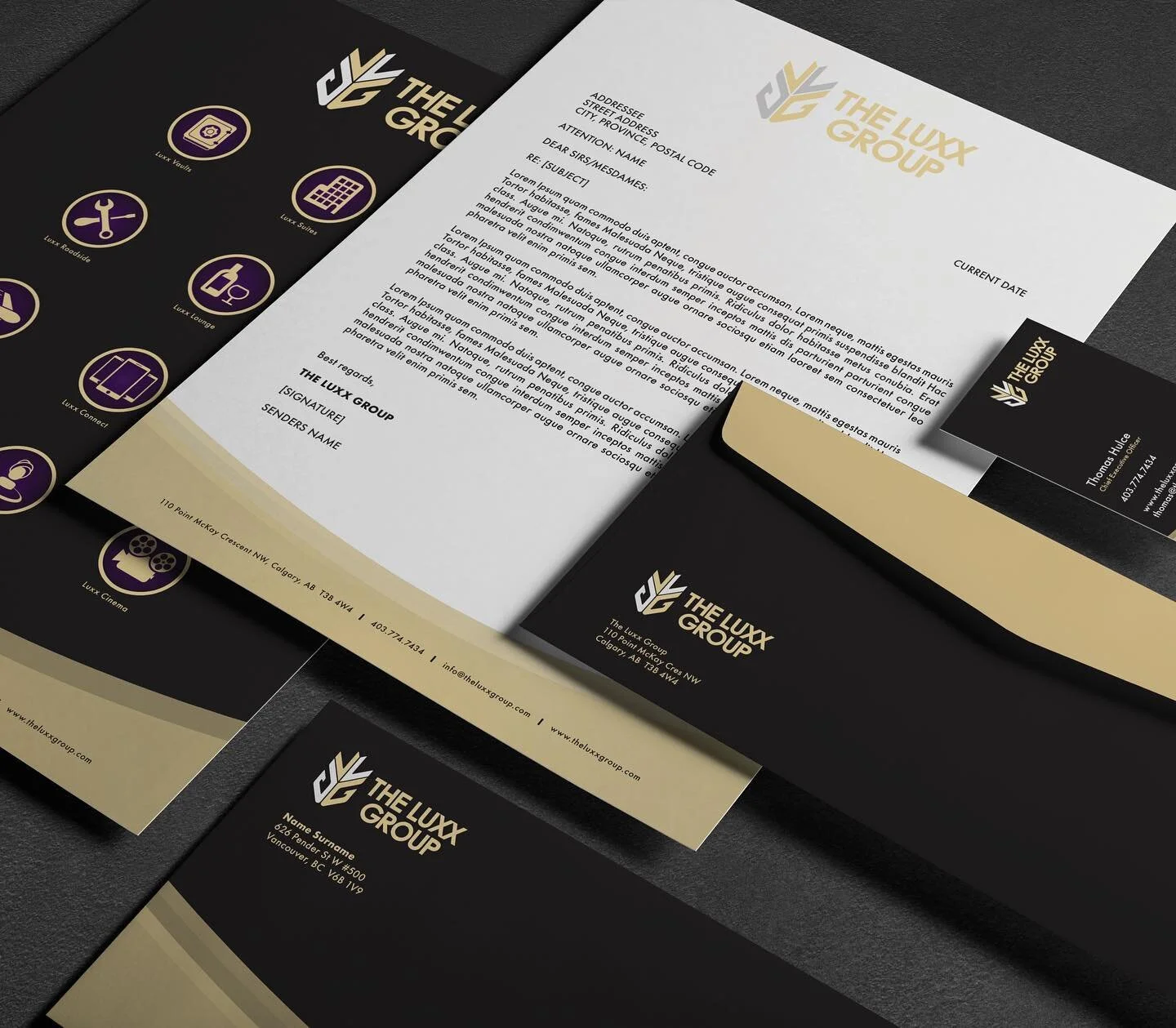 The Luxx Group Branding
#newlooks #mockups #luxx #conciergelife #memberships #luxuryservices #highendlifestyle #corporateconcierge #stationerydesigns #branddesigns #businessdesigns #brandidentities #visualdesigns #targetaudience #officesupplies #busi