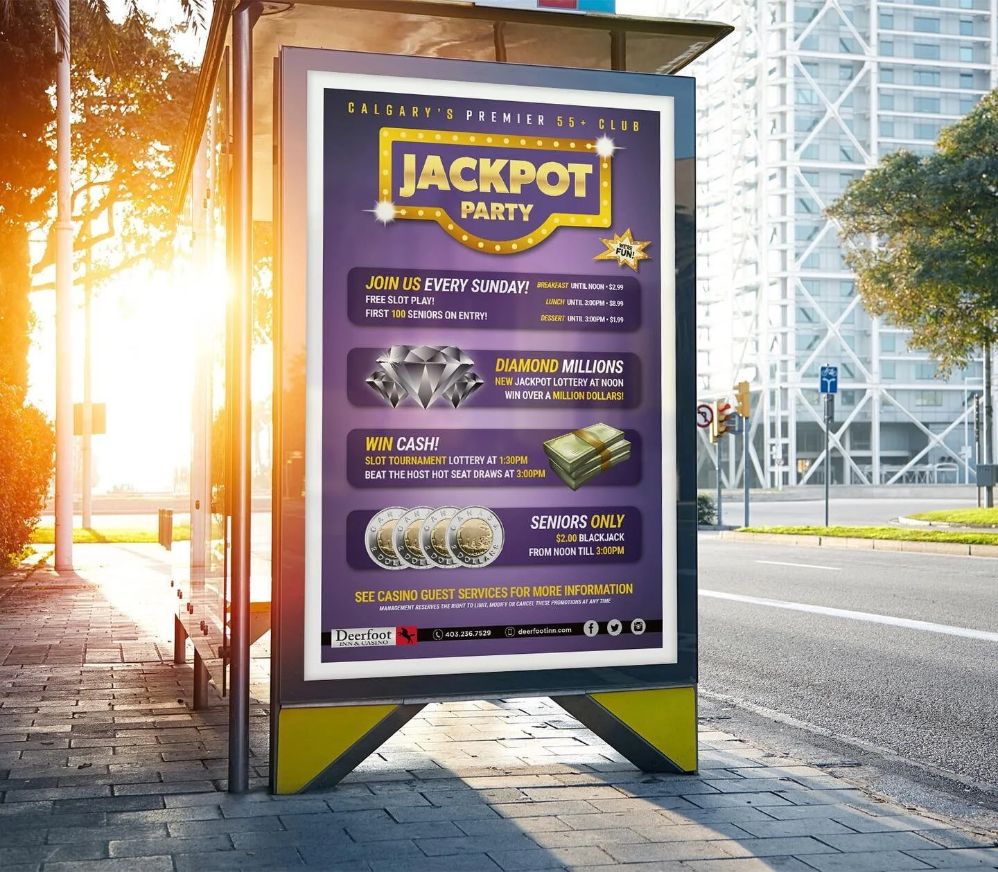 DFIC Jackpot Party Promo
#newlooks #mockups #casinogames #gambling #hitthejackpot #cashmoney #slotjackpot #bigwinner #addesign #printads #adverts #advertisements #marketing #printdesigns #printmedia #campaigns #instagram #instadesigns #adobe #adobeph