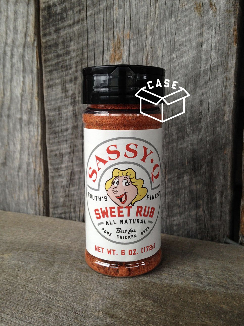 Sassy Q Sweet Rub Case