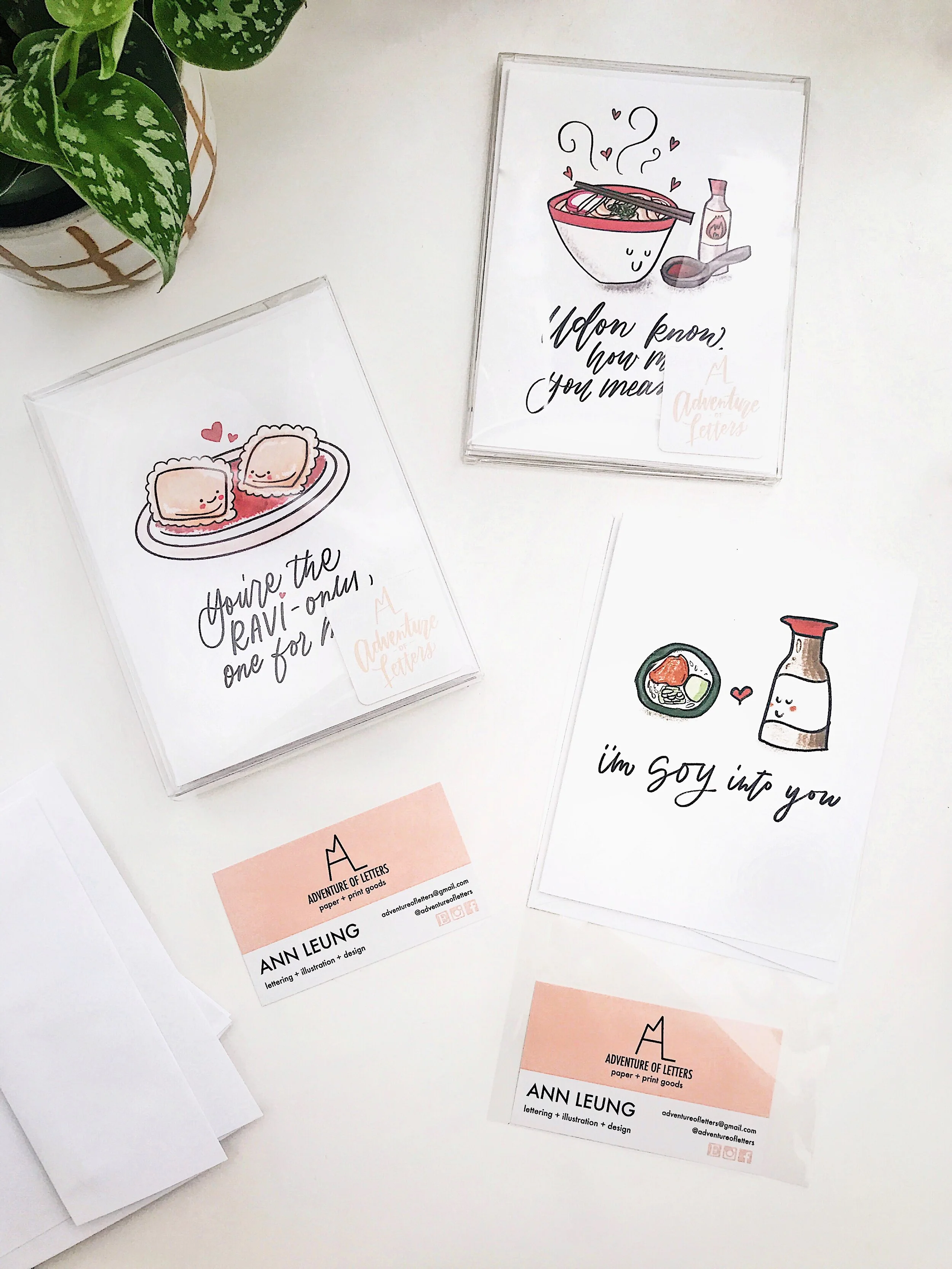 Adventure of Letters Card and Set Packaging