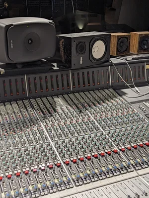 recording with a vintage SSL console