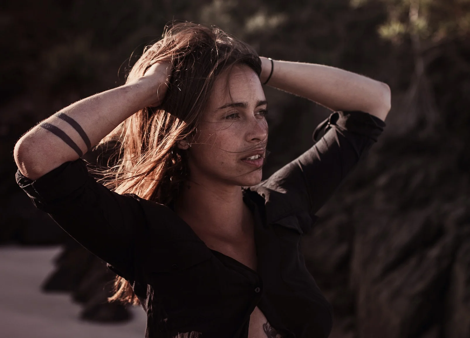 Guest speaker Ella Noah Bancroft, an Australian born artist, storyteller, teacher, director and mentor, as well as founder of sustainable clothing brand Yhi.