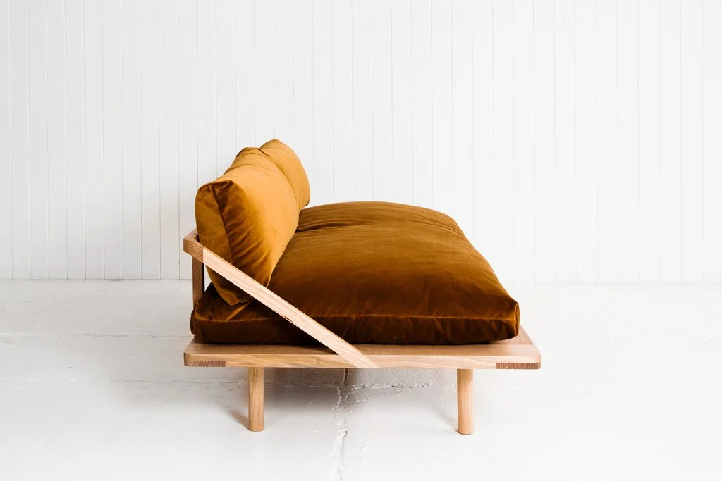 3 | The L-Dreamer Couch in Velvet from Pop & Scott .