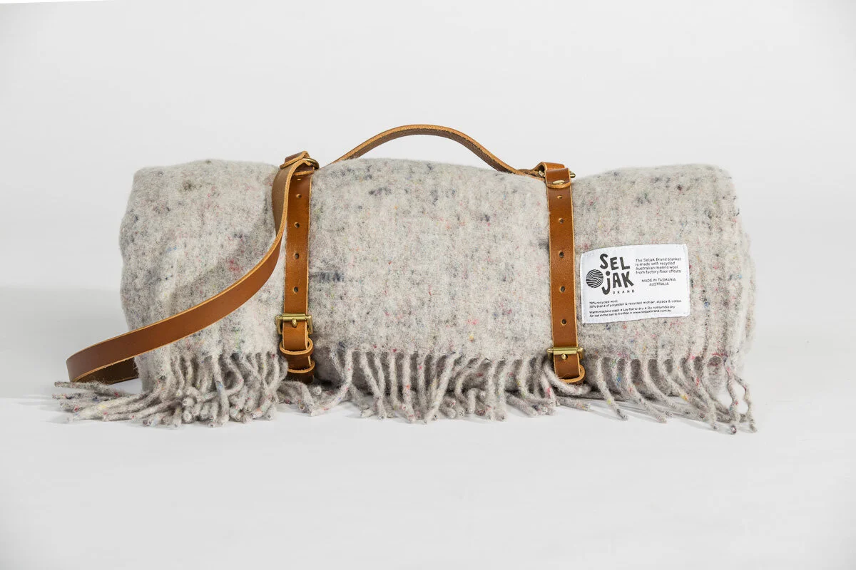SUSTAINABLE DESIGN | Seljak Brand, Closed Loop Merino Blanket. Photo - Jorge Serra .