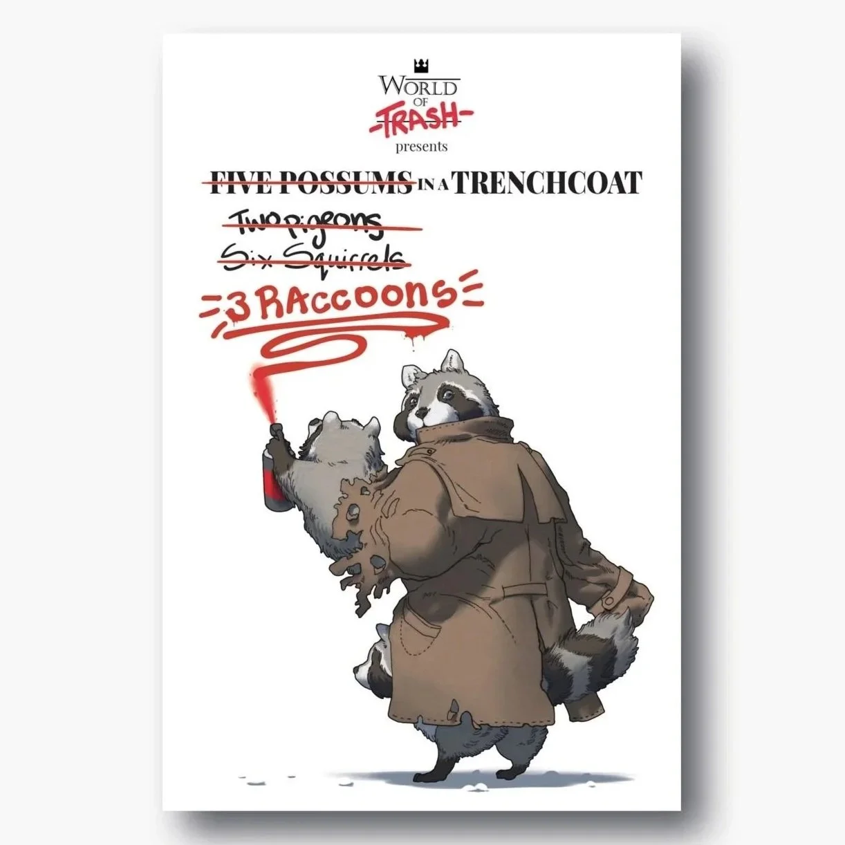 3 Raccoons in a Trenchcoat - A Trash Roleplaying Game | Daria