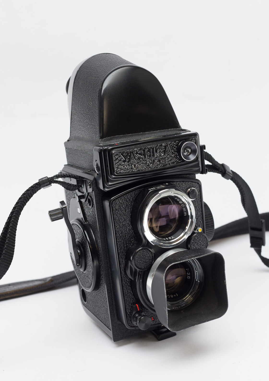 Yashica 124G w/ a Hasselblad prism