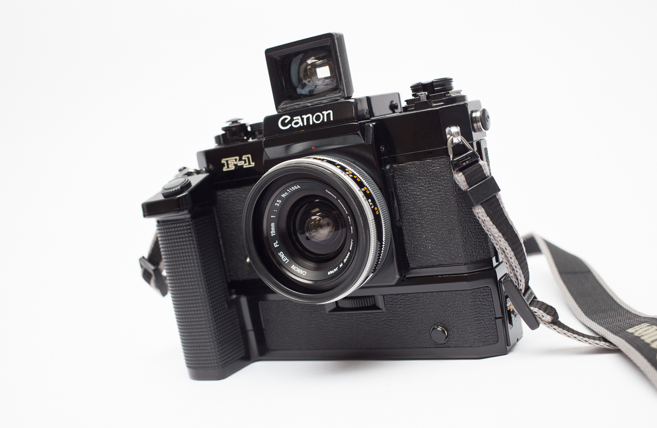 Custom finder for the 19mm f/3.5 Canon lens