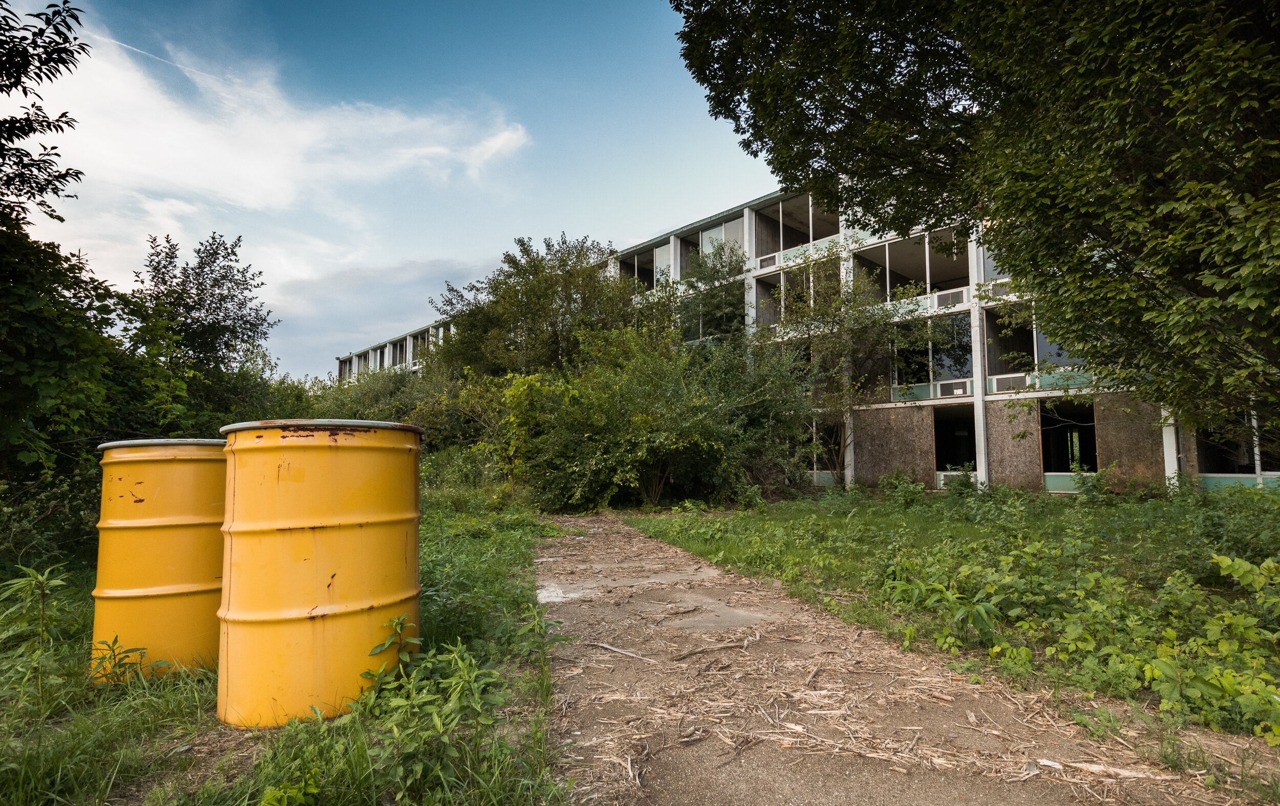 Abandoned hotel in Lafayette Indiana