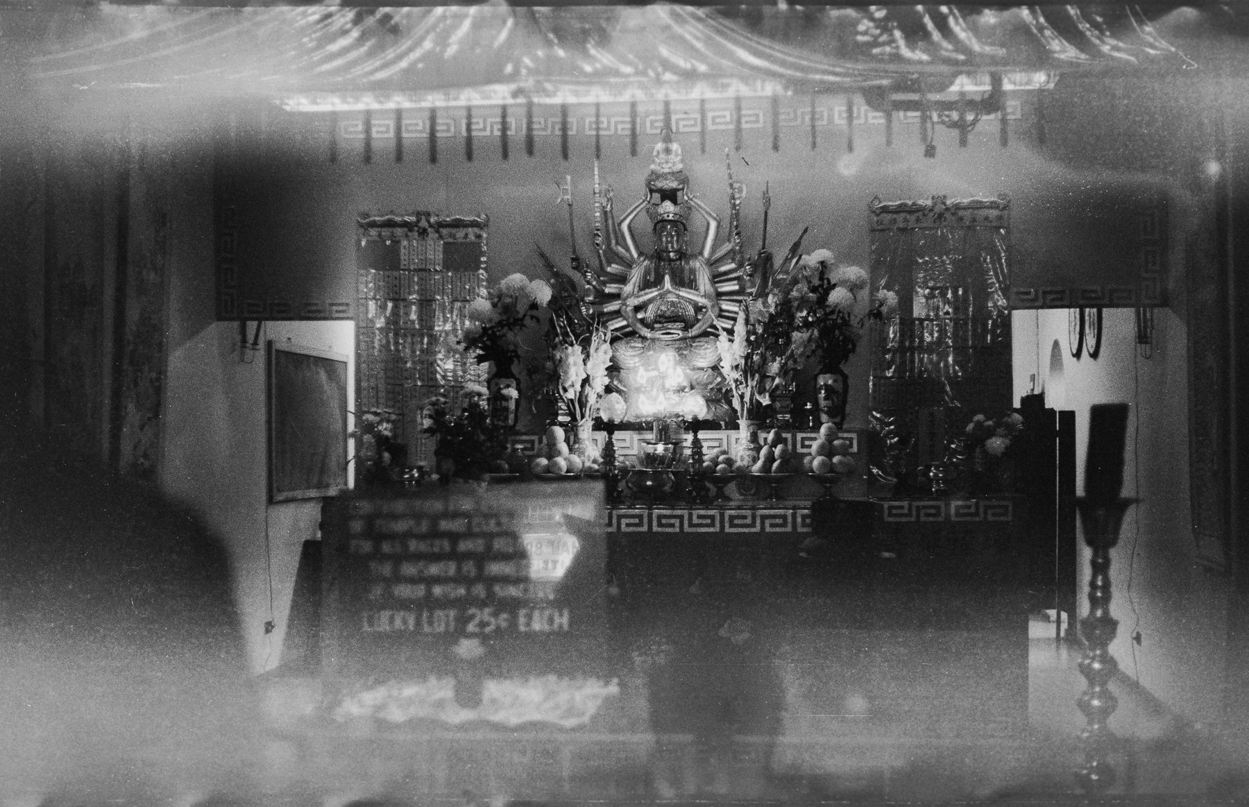 My guess is this was made inside the Temple Garden Restaurant and the last image made before returning to the school. Image #13