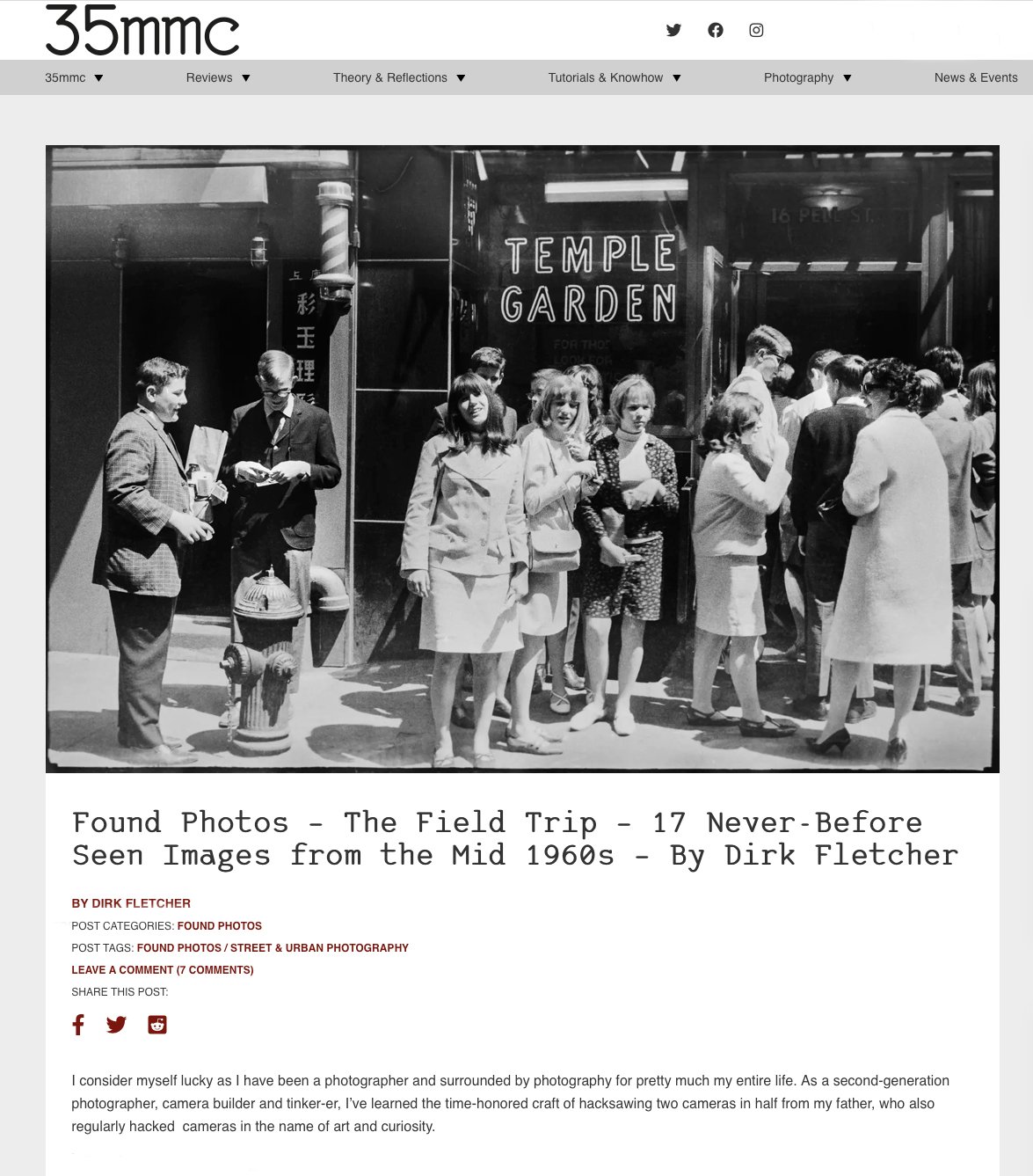 35mmc article about this mystery roll of film. Link to the article in the description.