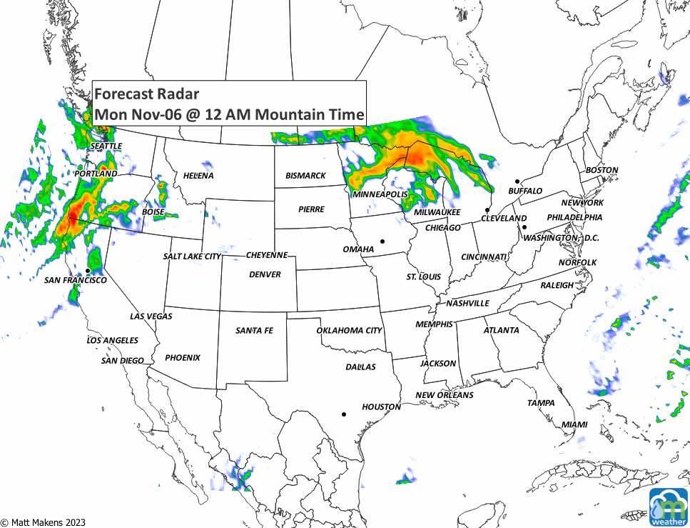 Weekly Weather Watch: Monday, November 6th, 2023