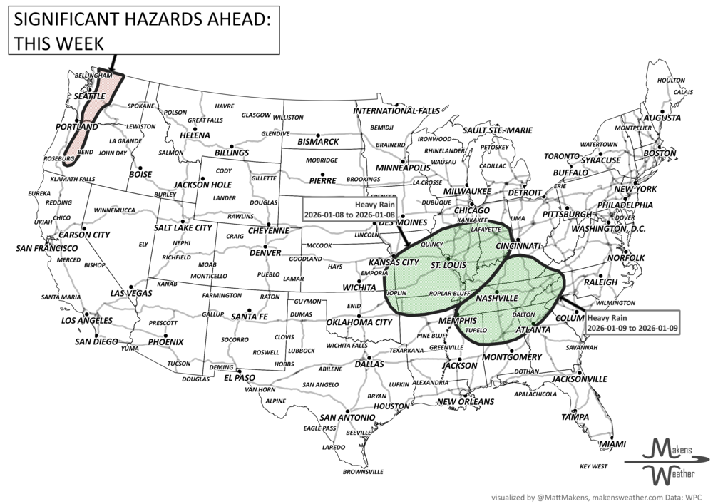 Weekly Weather Watch: Tuesday, January 6th, 2026