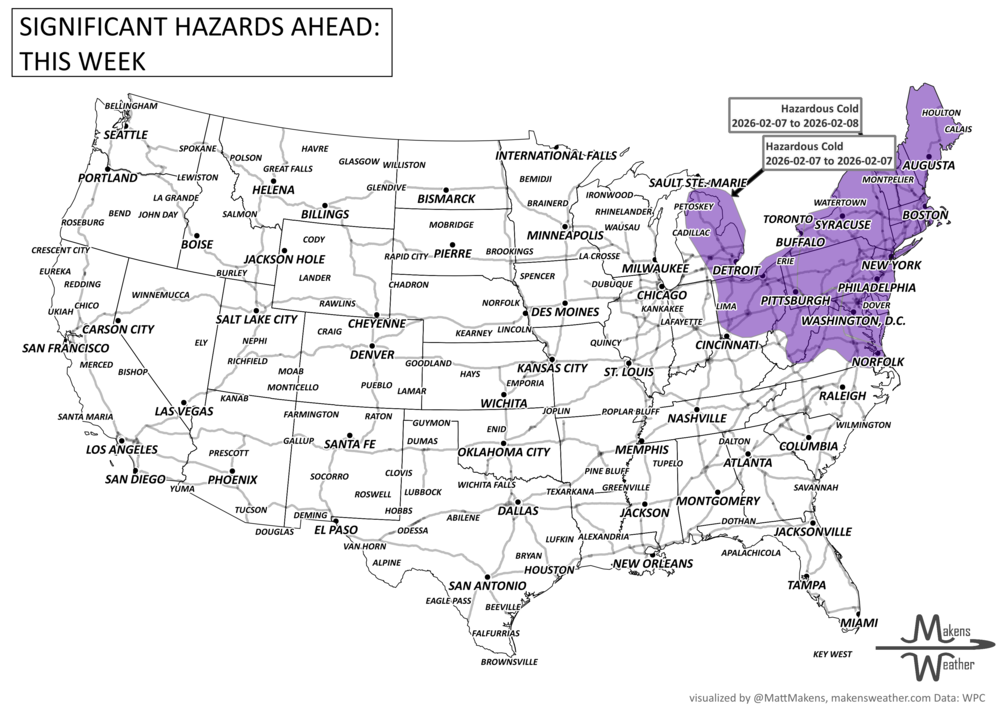 Weekly Weather Watch: Tuesday, February 3rd, 2026