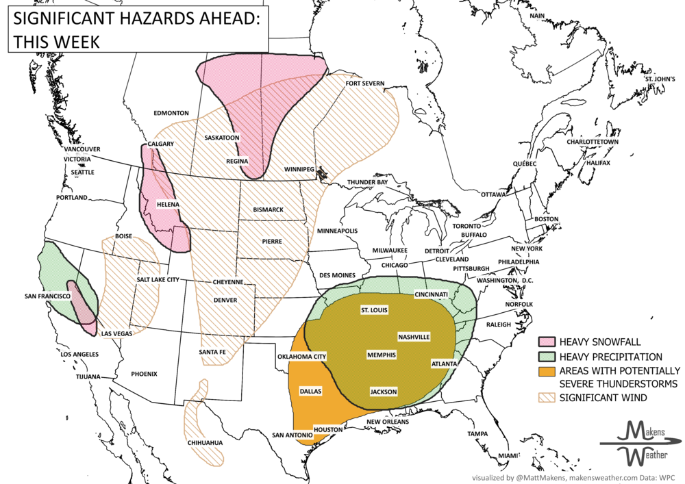 Weekly Weather Watch: Tuesday, April 21st, 2026