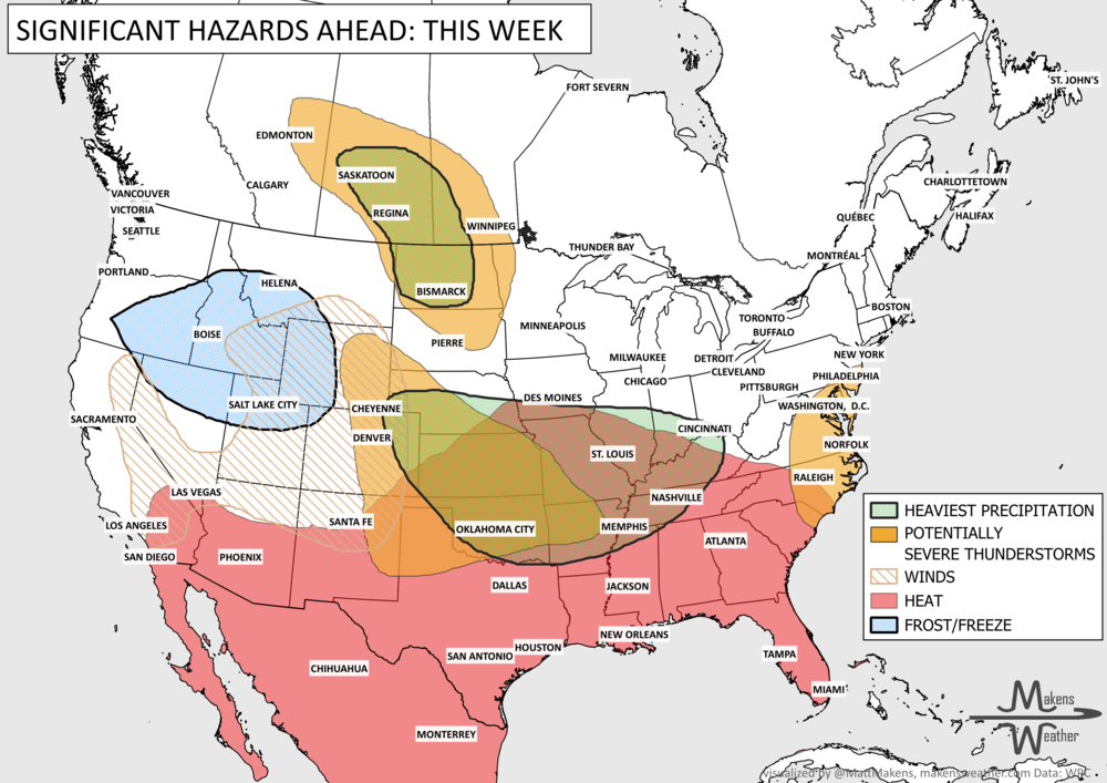 Weekly Weather Watch: Tuesday, June 23rd, 2026