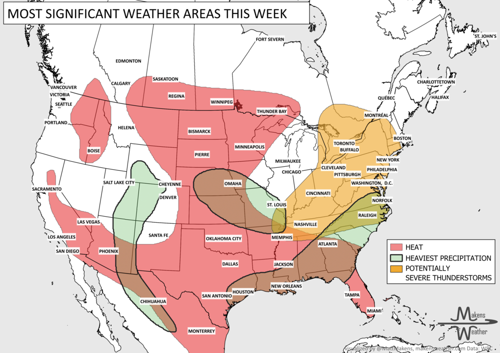 Weekly Weather Watch: Tuesday, July 21st, 2026