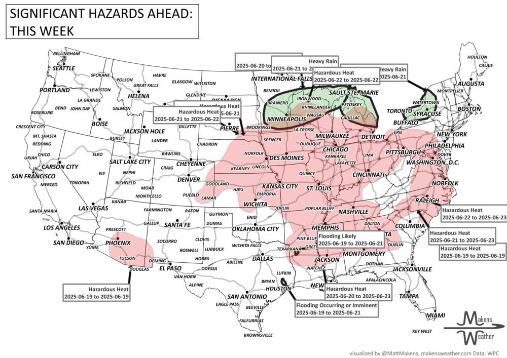 Dangerous Heat Wave and Severe Weather Threaten Central and Eastern U.S ...
